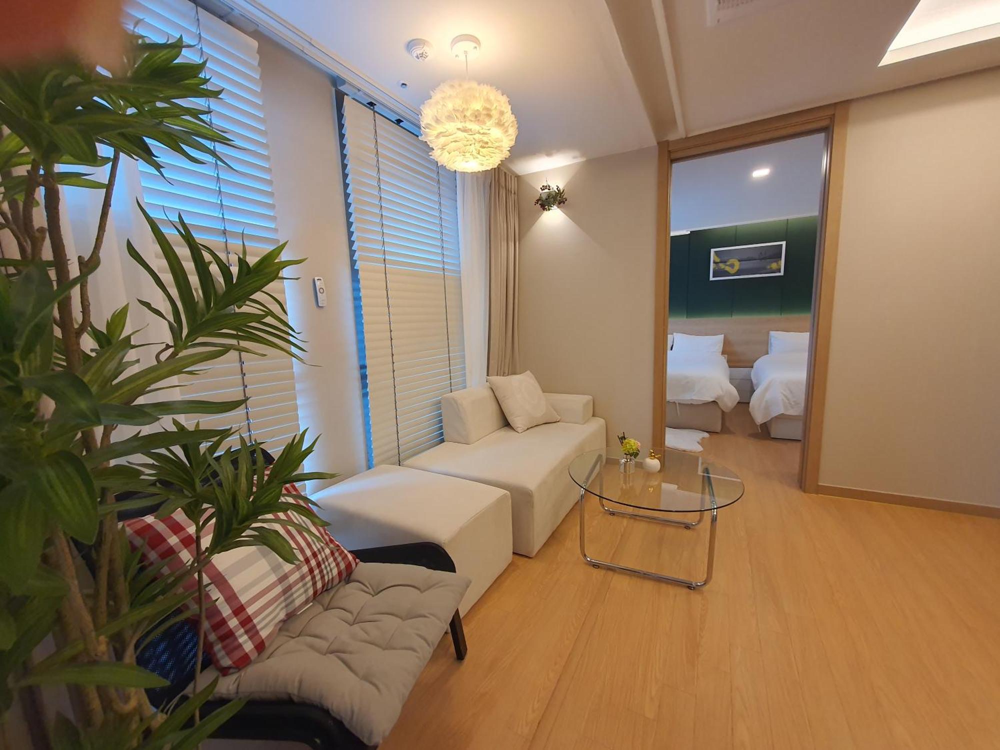 Appartamento Haeundae Ocean Family Busan Esterno foto