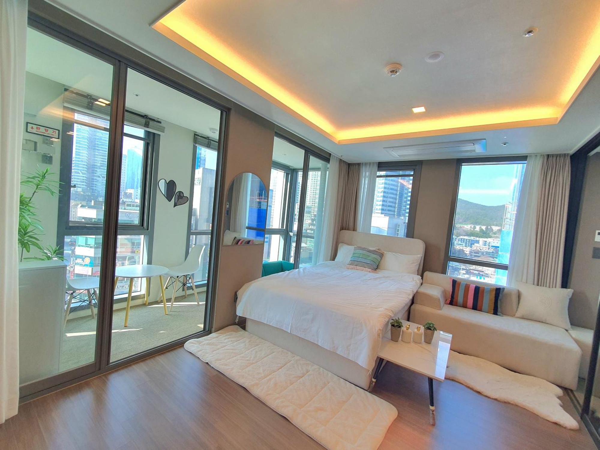 Appartamento Haeundae Ocean Family Busan Esterno foto