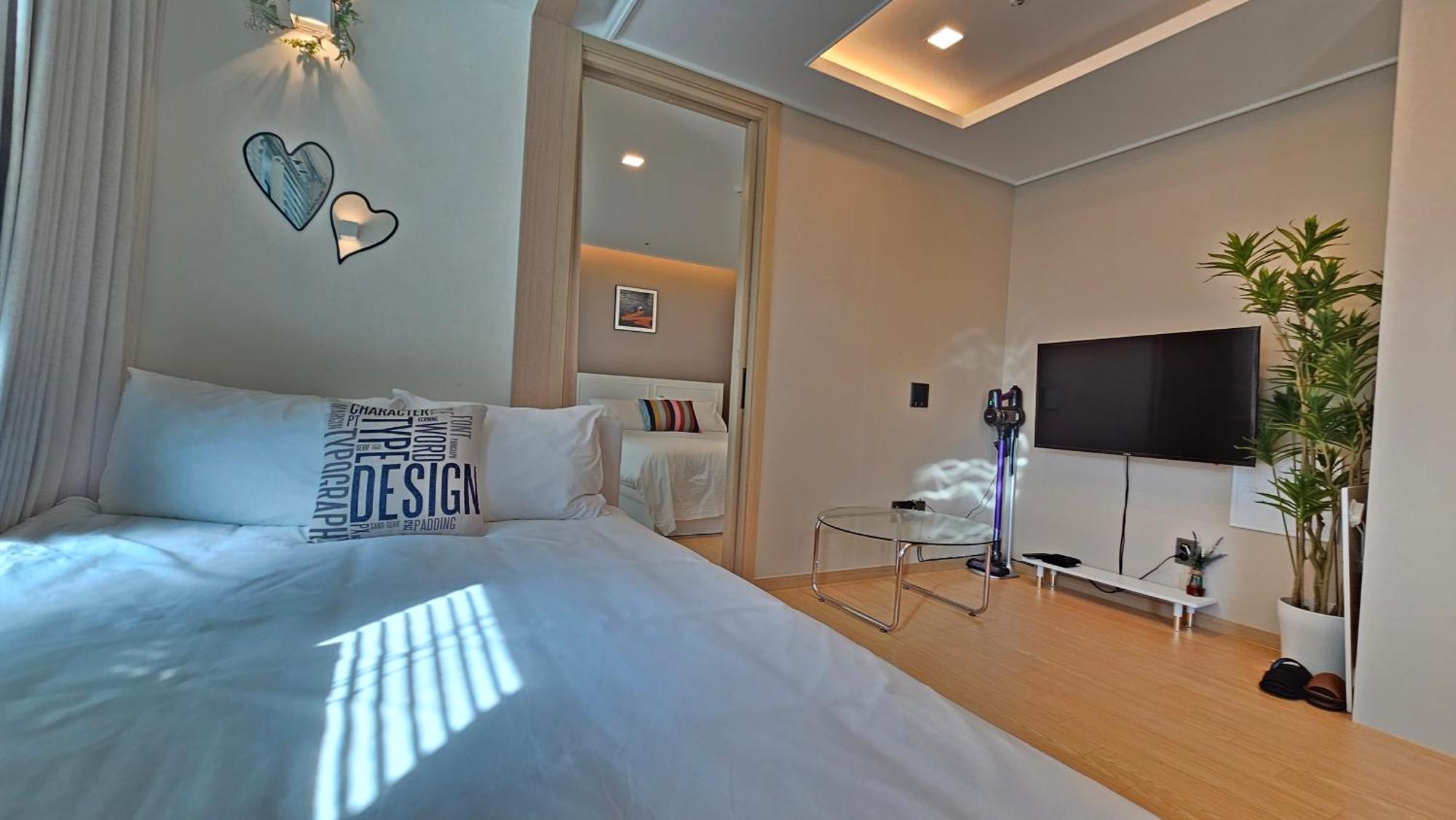Appartamento Haeundae Ocean Family Busan Esterno foto