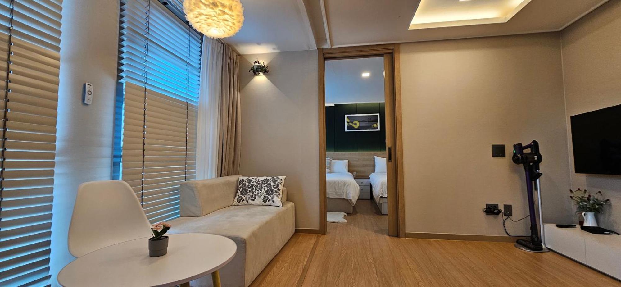 Appartamento Haeundae Ocean Family Busan Esterno foto